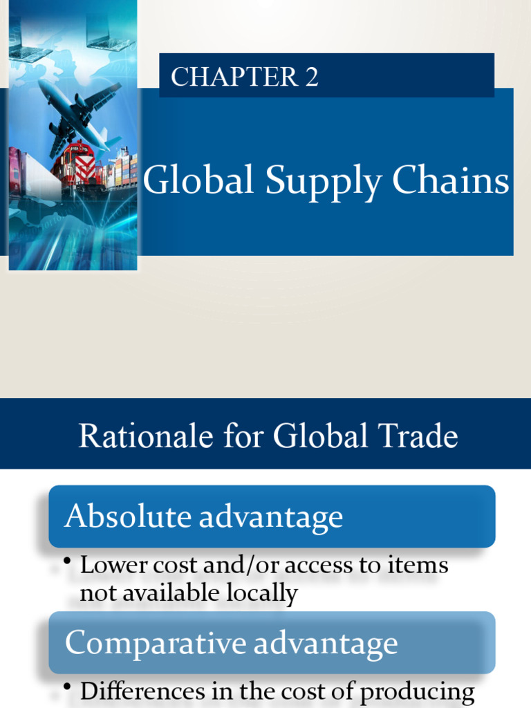 Global Supply Chains PDF Supply Chain Globalization