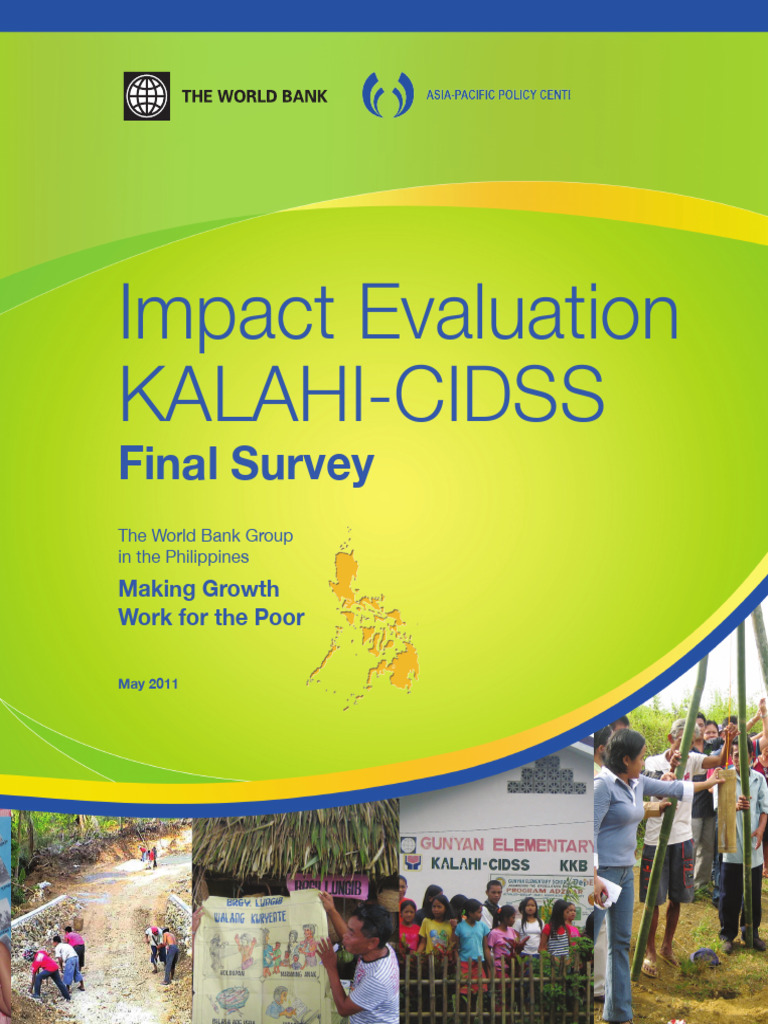 Impact Evaluation On Kalahi CIDSS | PDF