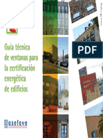 Guia Tecnica Ventanas Certificación Edificios