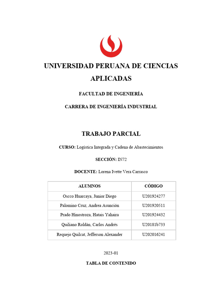 Logística y Cadena de Abastecimiento en Belsa | PDF | Inventario ...