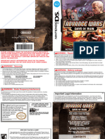 Advance Wars - Days of Ruin - Manual - NDS