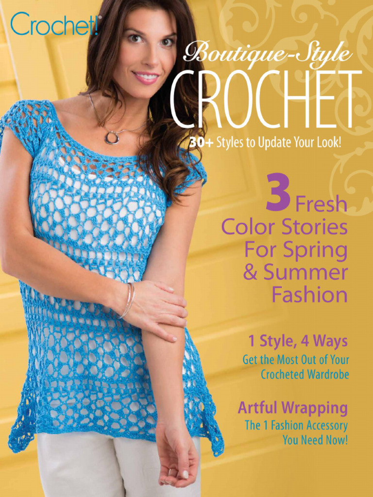 Crochet Presents 2018 Boutique Style Crochet PDF