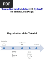 Tutorial On Transaction Level Modeling With Systemc For System Level Design