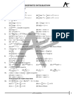 Sheet - 01 - Indefinite Integration