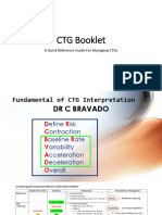CTG Booklet: A Quick Reference Guide For Managing Ctgs