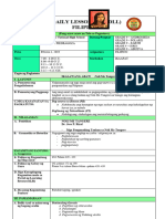 Daily Lesson Log (DLL) Filipino 9: Grade 9 - Ceres