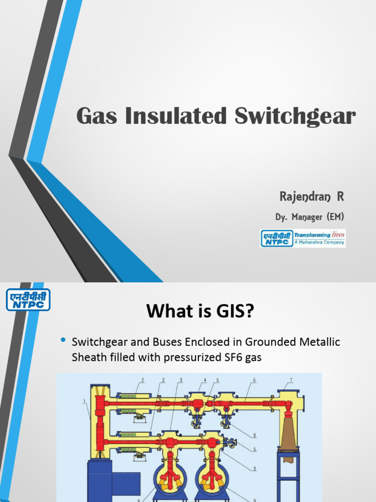 Gas Insulated Switchgear Overview | PDF | Insulator (Electricity) | Switch
