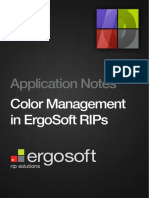 Color Management in Ergosoft Rips
