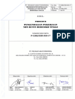 P-GRK - EHS-810-17 - Pengendalian Pekerjaan Resiko Tinggi (Non Rutin)