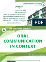 Lesson 2 - Models of Communication