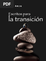 Download Escritos para la transicin Samir Amin by Gobernabilidad Democrtica SN67177411 doc pdf