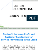 Lecture 8-9 Tradeoffs Between Profit and Satisfaction
