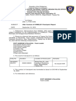 SS10 AAR COMELEC Checkpoint September 16, 2023 5AM-7AM