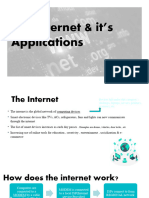 The Internet &its Applications