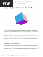 Create A Rotating Cube in WebGL With Three - Js - Jonathan Petitcolas