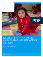 UNICEF Mexico Earthquakes Humanitarian Situation Report Six Month Review...