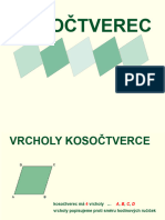 Kosočtverec A Kosodélník