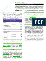 Lesson 1.1 Statement of Financial Position