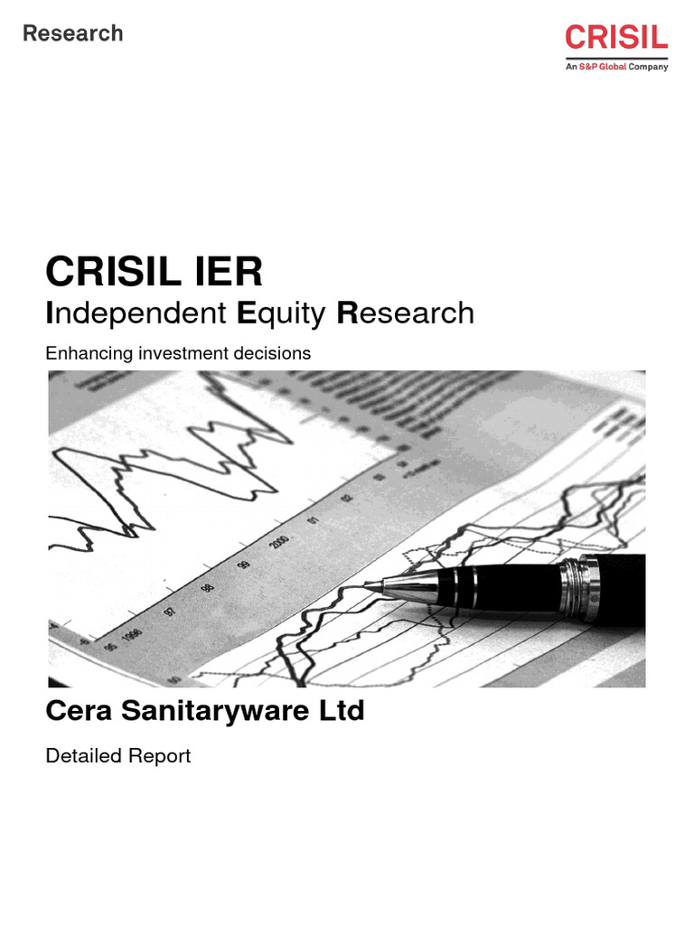 CRISIL Research Ier Report Cera Sanitaryware LTD 2017 PDF