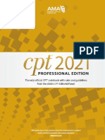 (AMA) CPT 2021 Professional Edition