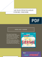 Edukasi Dan Pencegahan Stroke Iskemik