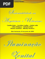 ILUMINAÇÃO ZENITAL