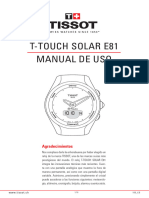 Manual Tissot Solar Touch