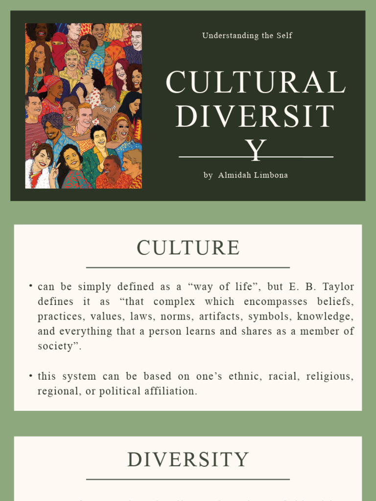 Understanding Cultural Diversity | PDF | Multiculturalism | Cultural ...