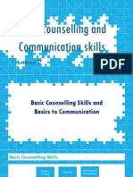 Lecture - 2 Basic Counselling and Communication Skills