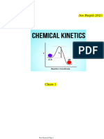 Chemical Kinetics Class 1 Teacher Notes