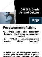 Greece Greek Art and Literature