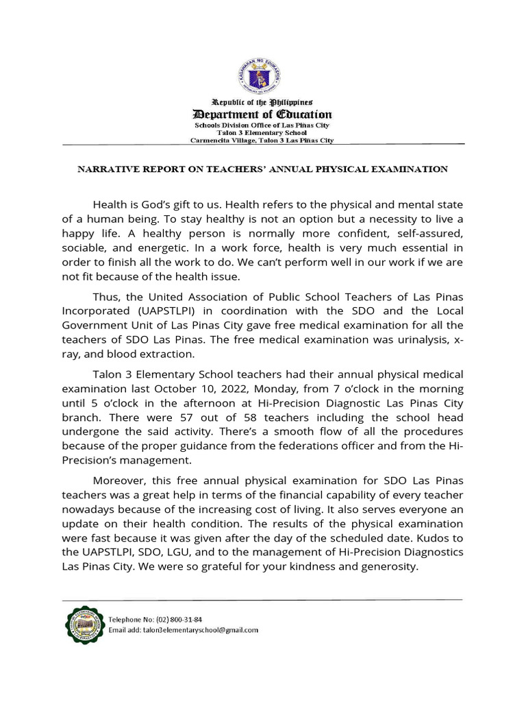 narrative-report-on-free-annual-medical-check-up-pdf