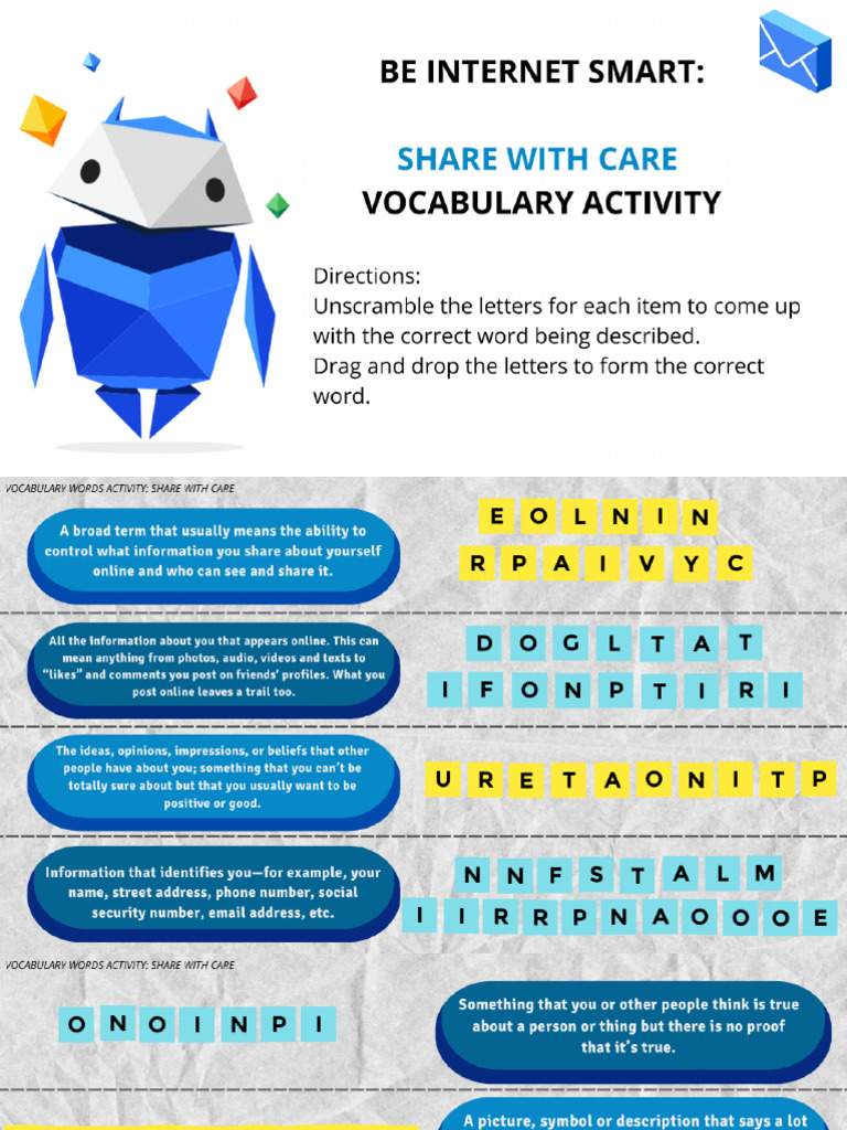SHARE WITH CARE VOC. WORDS ACTIVITY ROLLOUT 2022 PDF