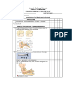 Checklist IMAGES Assessing The Ears and Hearing EDITED