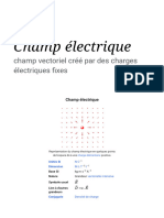 Champ Électrique - Wikipédia