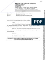 Juiz (A) de Direito: DR (A) - DANIELA DEJUSTE DE PAULA: Tribunal de Justiça Do Estado de São Paulo