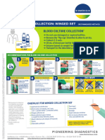 Blood Culture Collection Wingetset Poster Provided by Biomerieux