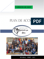 Plan - de Trabajo Ministerio Juvenile 2023 Cordero de Dios