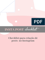 InstaPost Checklist