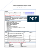 PH101-Applied Physics Course Outline Fall 2023