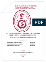 1 - Clasificación de Madera