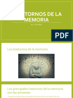 Trastornos de La Memoria