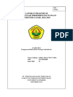 Laporan Penggunaan Bahan Kimia Sebagai Antimikroba