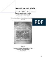 Almanach 1563 Druk