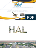 Various Construction Works Performed at HAL
