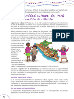 La Diversidad Cultural Del Perú A Diversidad Cultural Del Perú