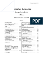 Deutscher Bundestag: Stenografischer Bericht 5. Sitzung