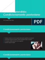 Condicionamento Pavloviano