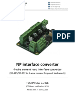 NP 4 Dispenser Interface Converter Technical Guide