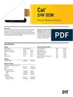 374F - Specalog (English) - 374FOEMFrontlessHydraulicExcavator